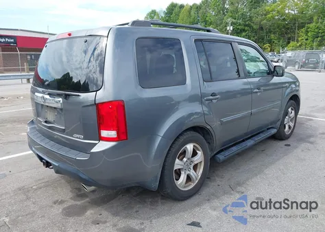 2012 Honda Pilot Ex-L from USA, damaged, VIN 5FNYF4H54CB055761